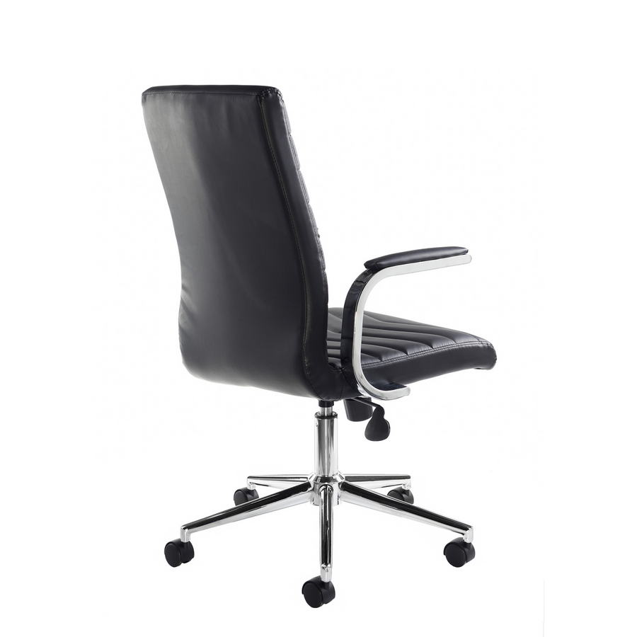 Picture of Martinez high back managers chair - black faux leather