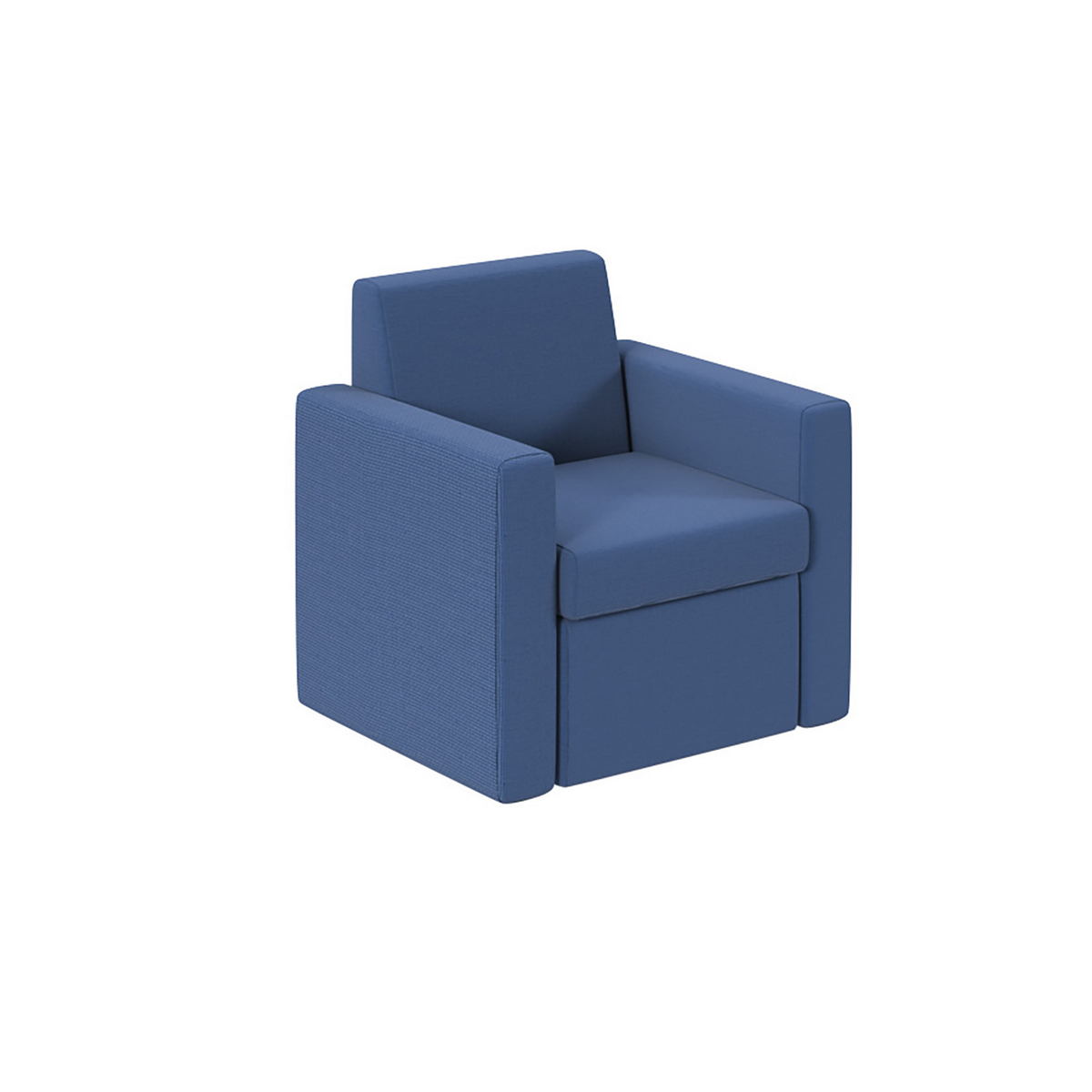 Picture of Melody single fabric sofa in Colbalt Blue