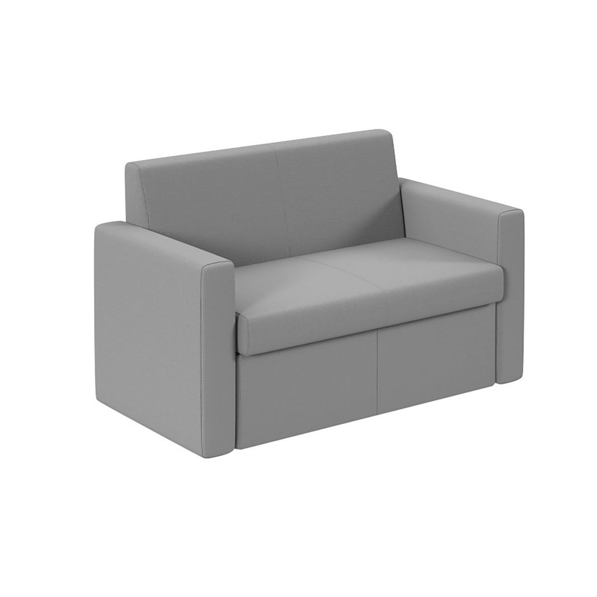 Picture of Melody double seater fabric sofa in Grey