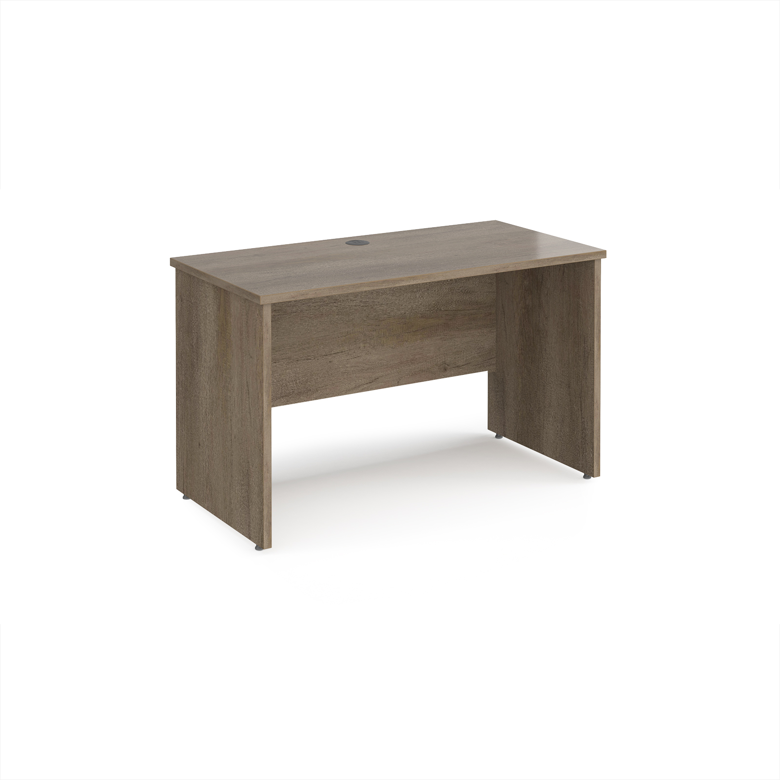 Picture of Maestro 25 straight desk 1200mm x 600mm - Nebraska Oak Top with panel end leg