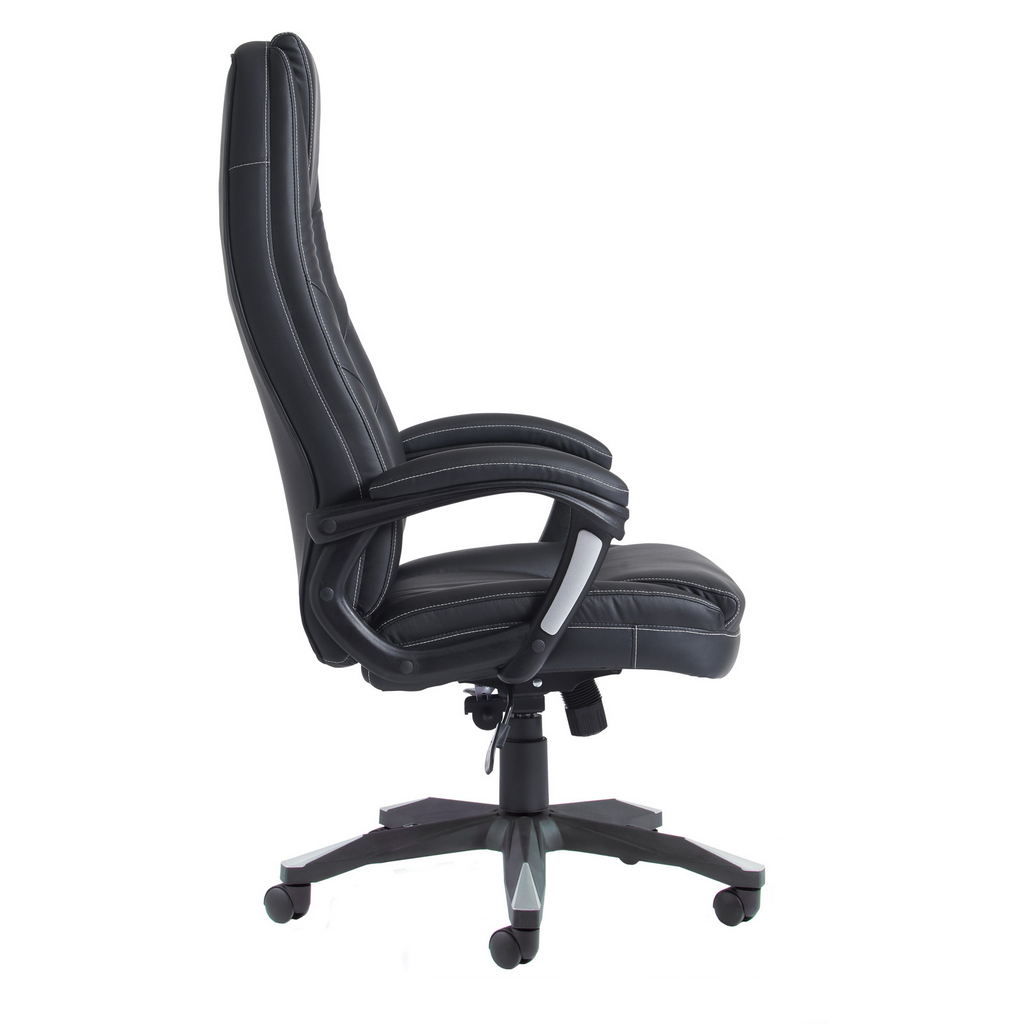 Picture of Noble high back managers chair - black faux leather
