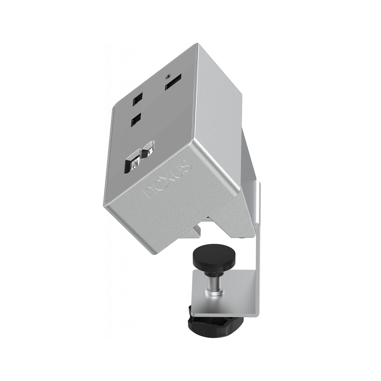 Picture of Desktop Power Module 1x 240v UK Socket 30W USB-C, 27W USB-A Silver / Grey