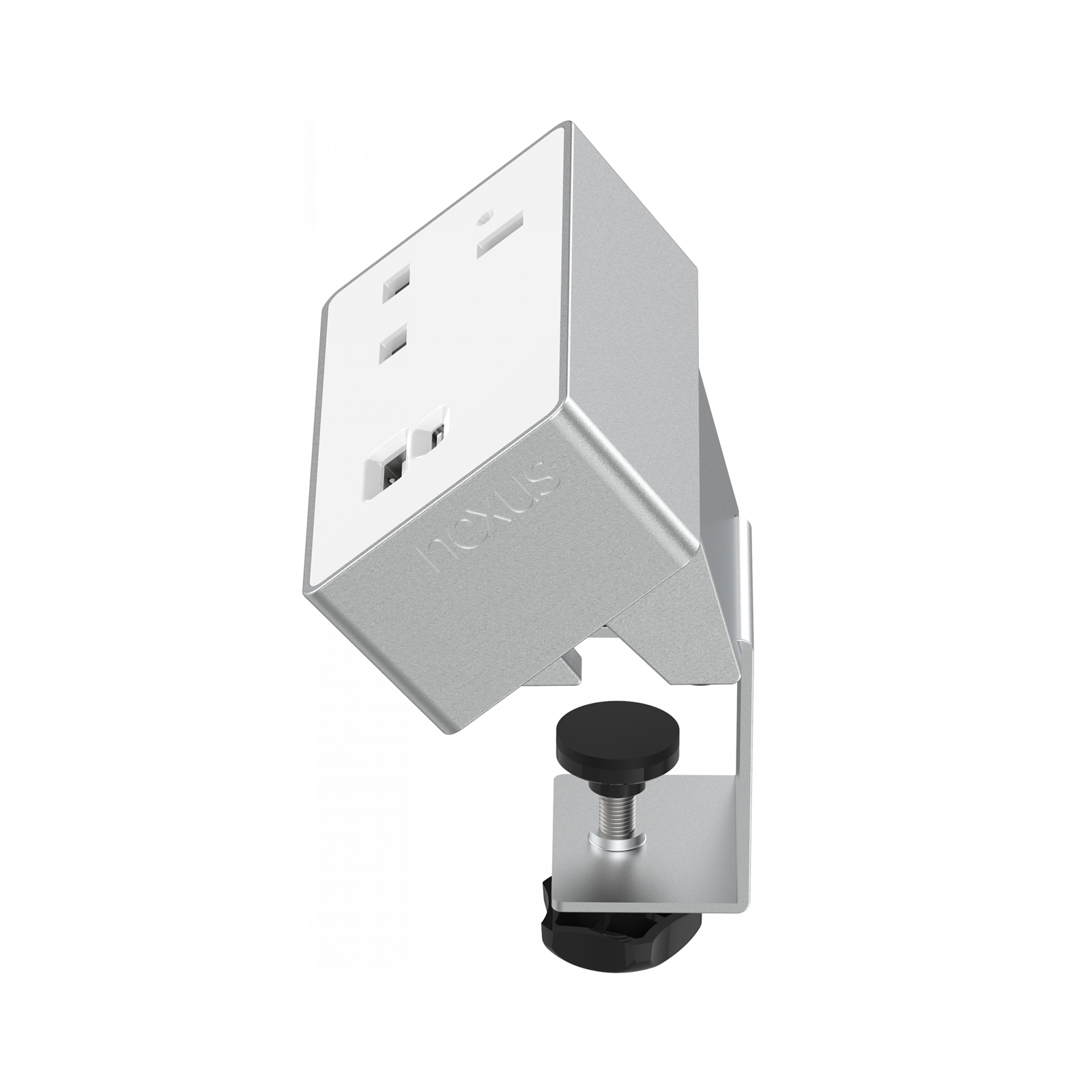 Picture of Desktop Power Module 1x 240v UK Socket 30W USB-C, 27W USB-A Silver / White