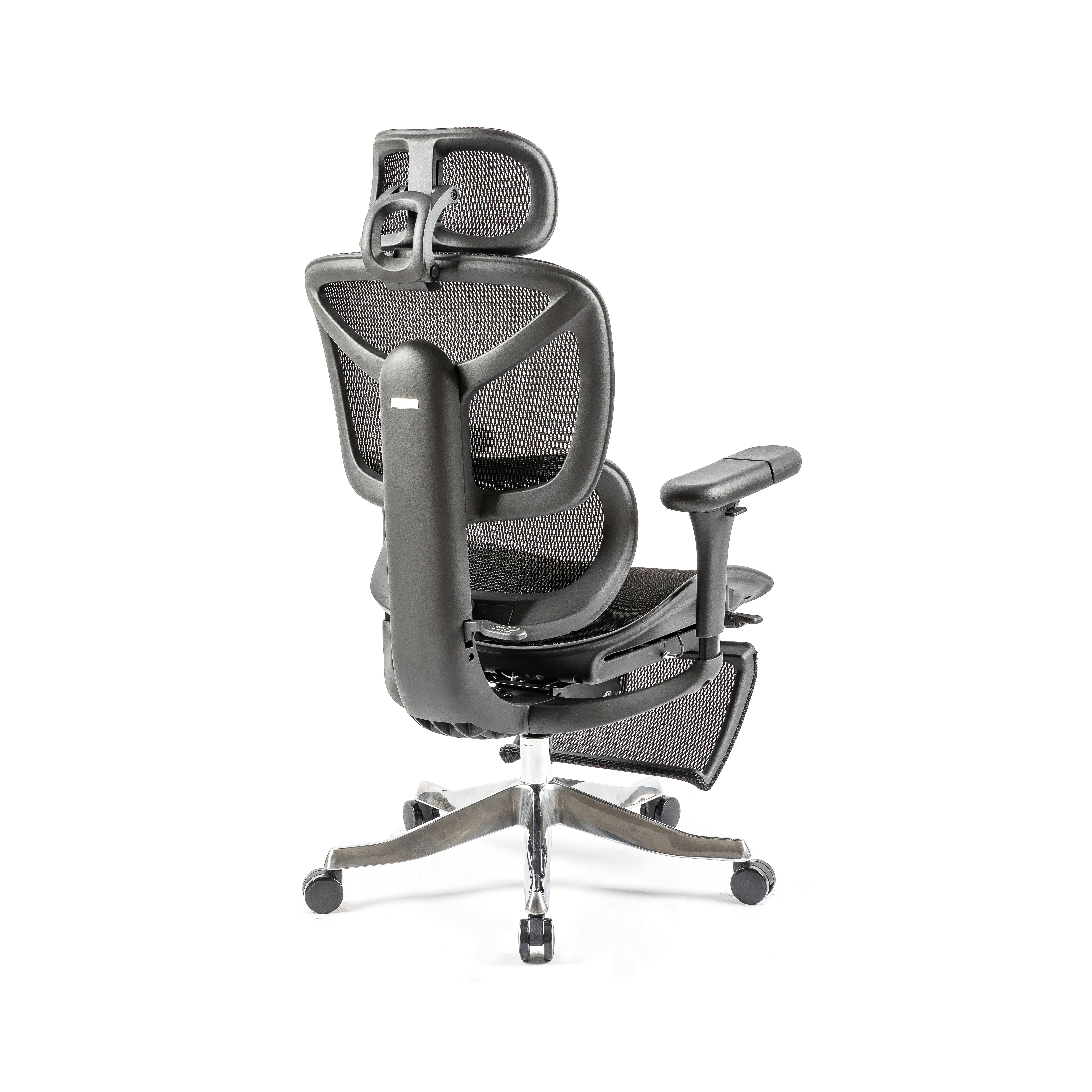 Picture of Poise mesh executive chair with headrest, footrest & adjustable arms