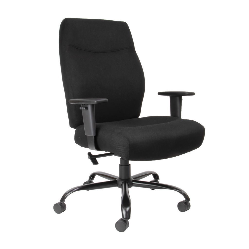 Picture of Porter bariatric operator chair with black fabric seat and back