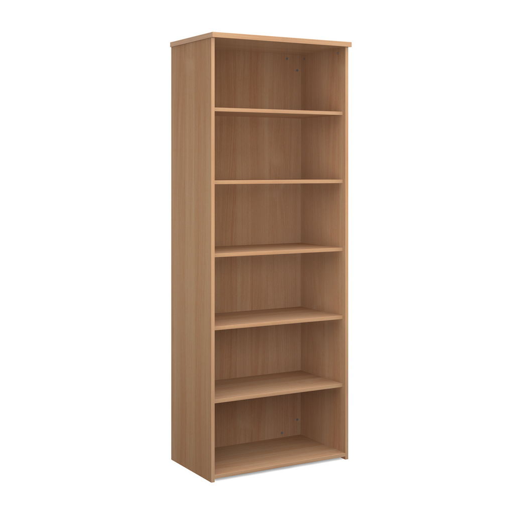 Picture of Universal bookcase 2140mm high with 5 shelves - beech