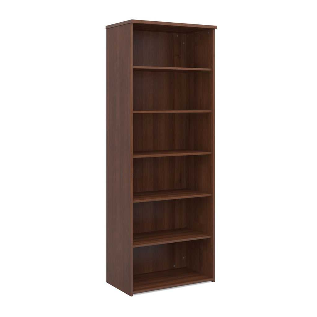 Picture of Universal bookcase 2140mm high with 5 shelves - walnut