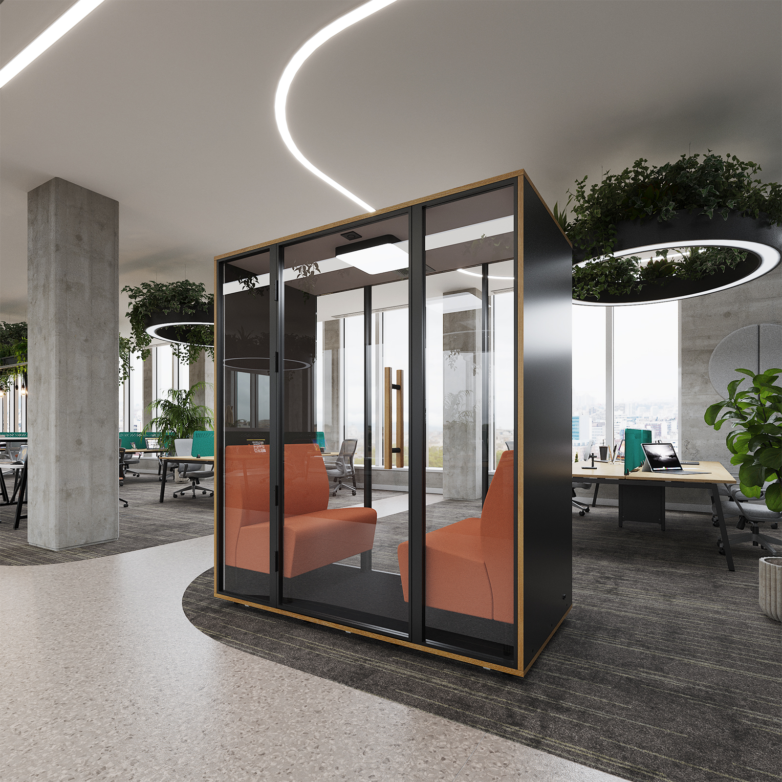 Picture of Retreat duo acoustic booth