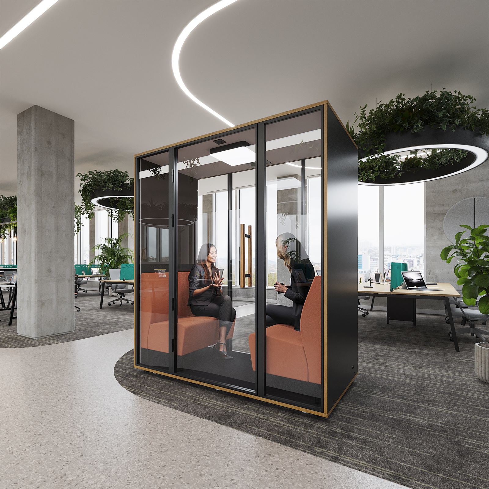 Picture of Retreat duo acoustic booth