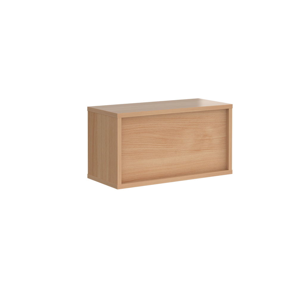 Picture of Denver reception straight top unit 800mm x 350mm - beech