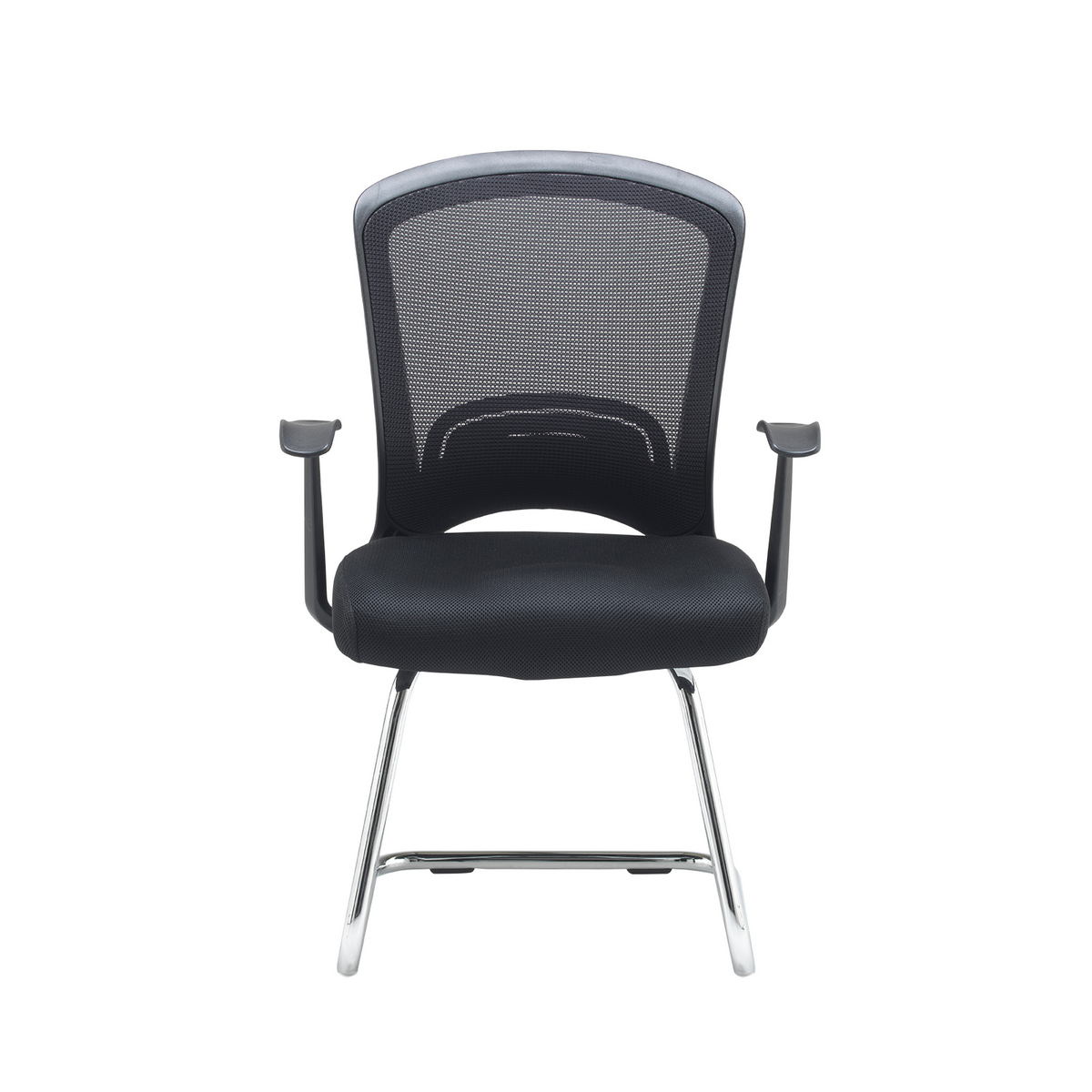 Picture of Solaris mesh visitors chair - black