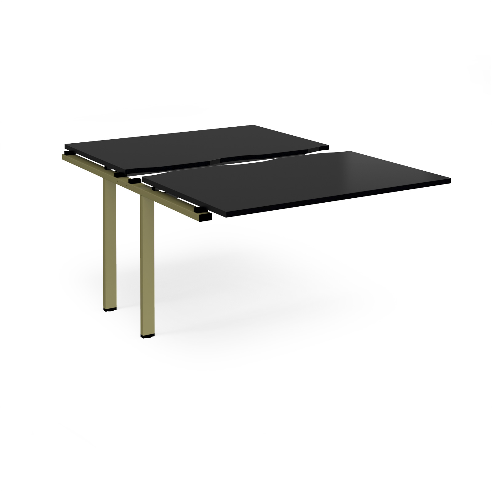 Picture of Adapt sliding top add on unit single 1200mm x 1600mm - green frame, black top