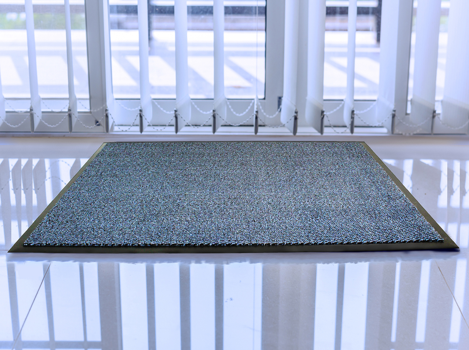Picture of Tate indoor entrance mat 1200 x 800mm in blue