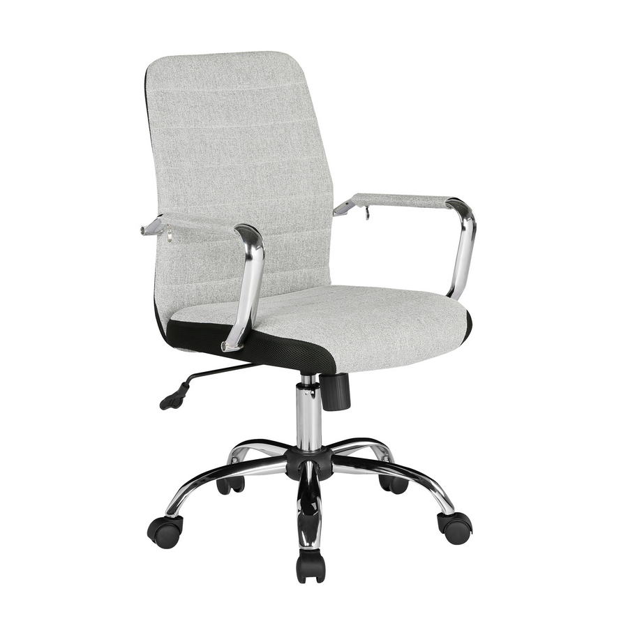 Picture of Tempo high back fabric operators chair with mesh trim - grey