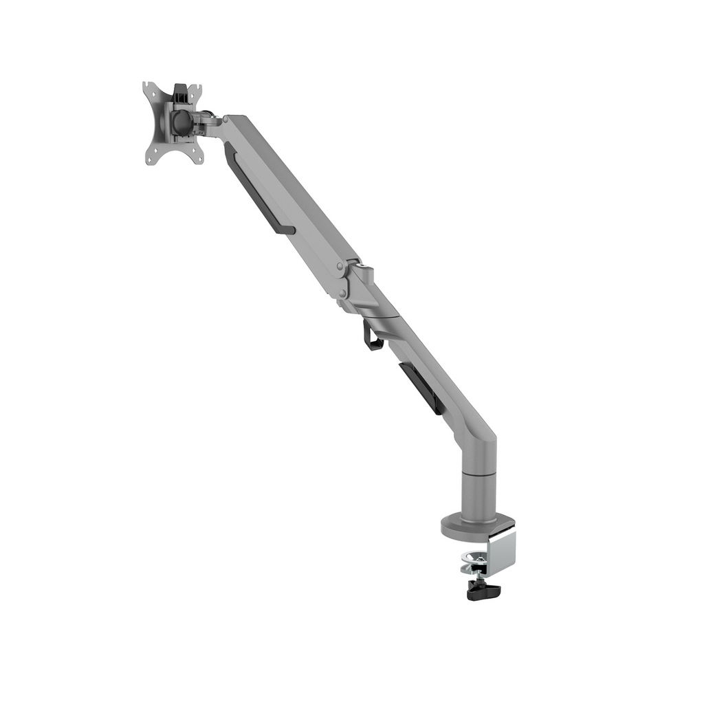 Picture of Triton gas lift single monitor arm - silver
