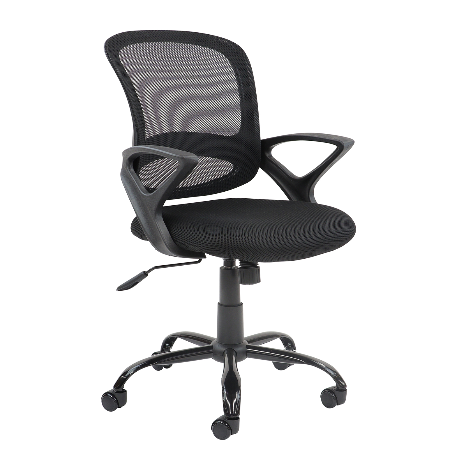 Picture of Tyler mesh back operator chair with black frame