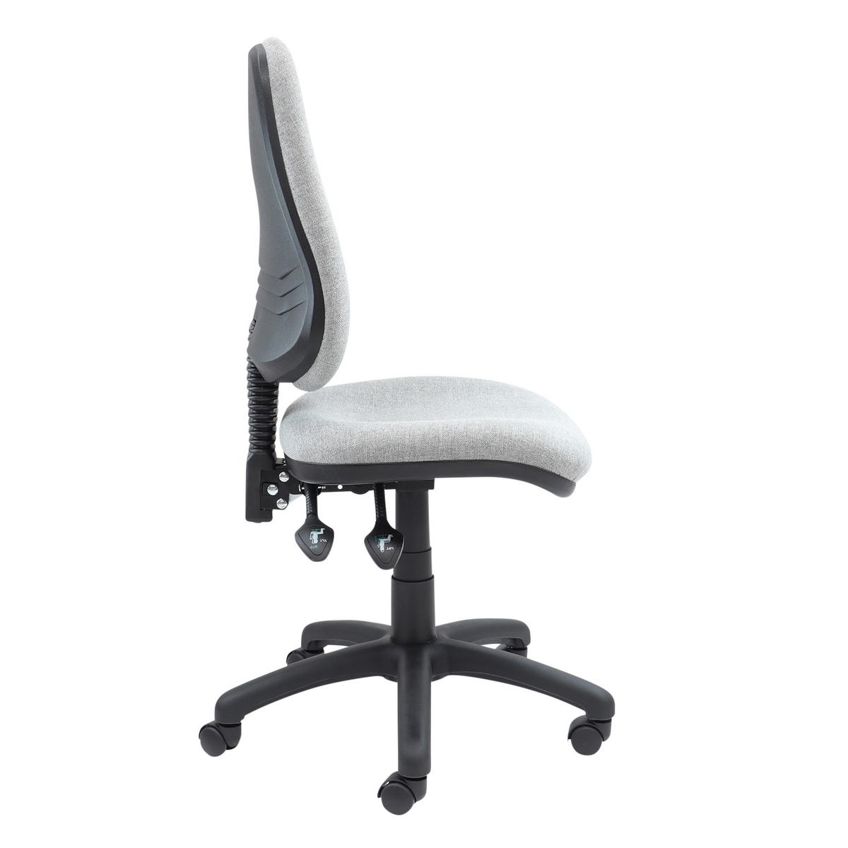 Picture of Vantage 100 2 lever PCB operators chair with no arms - grey