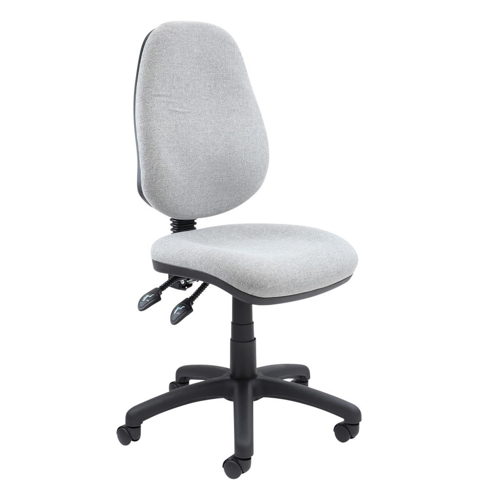 Picture of Vantage 100 2 lever PCB operators chair with no arms - grey