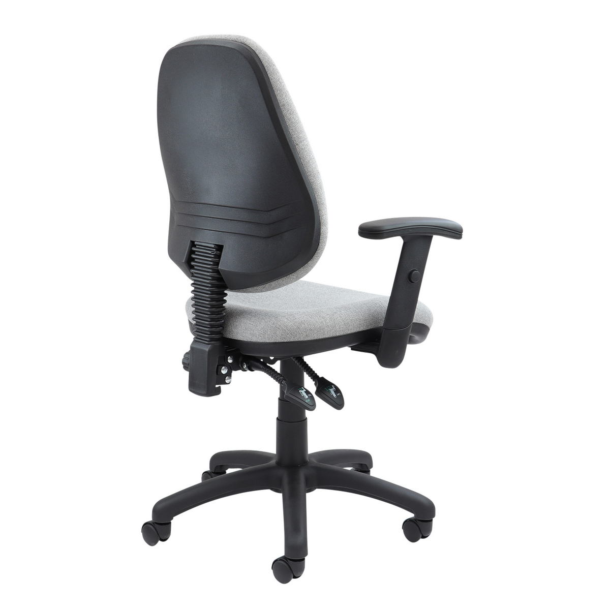 Picture of Vantage 100 2 lever PCB operators chair with adjustable arms - grey