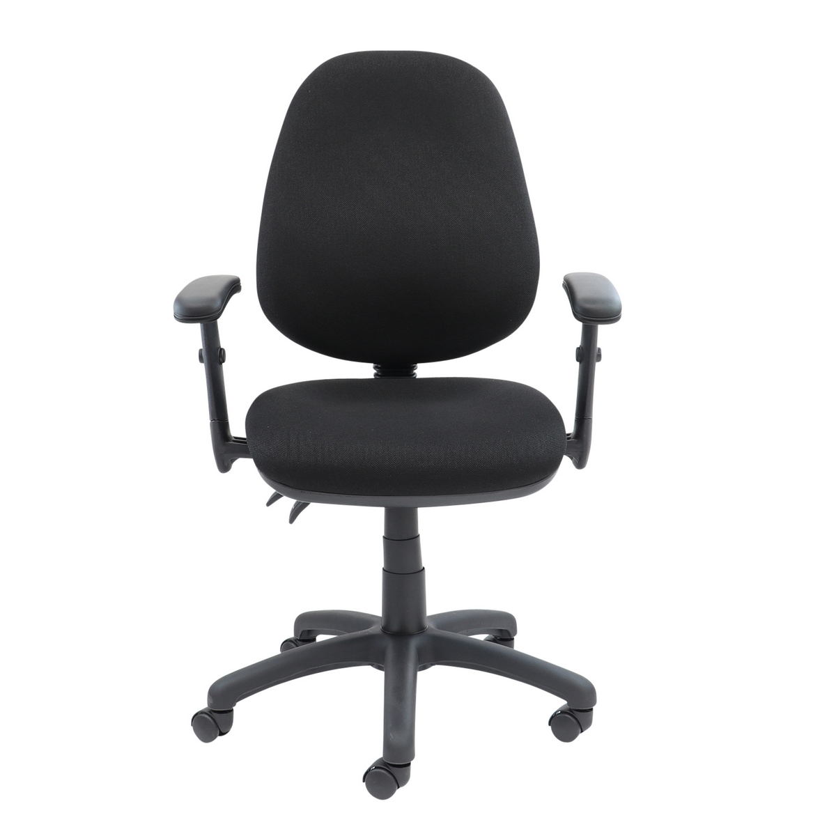 Picture of Vantage 100 2 lever PCB operators chair with adjustable arms - black