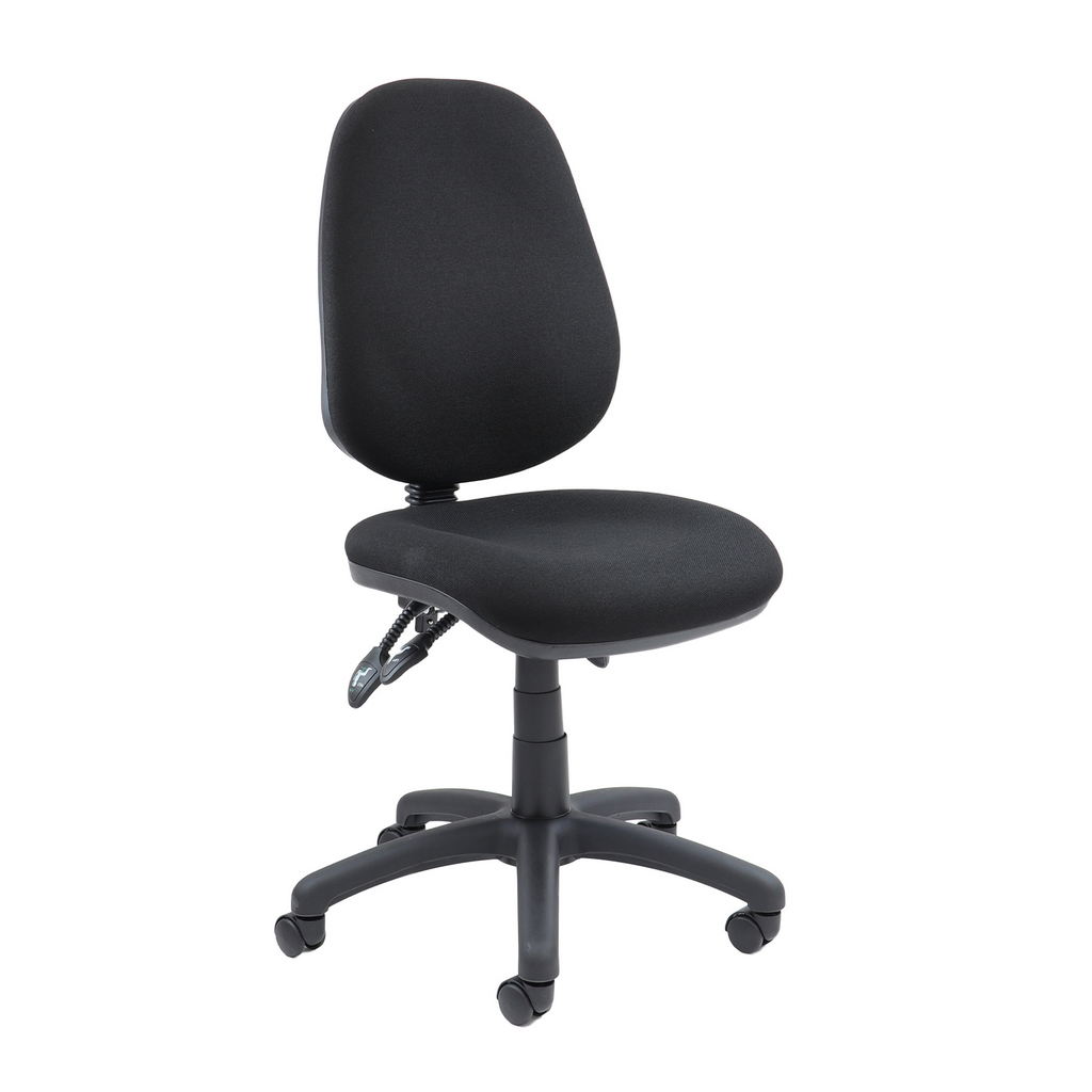 Picture of Vantage 200 3 lever asynchro operators chair with no arms - black
