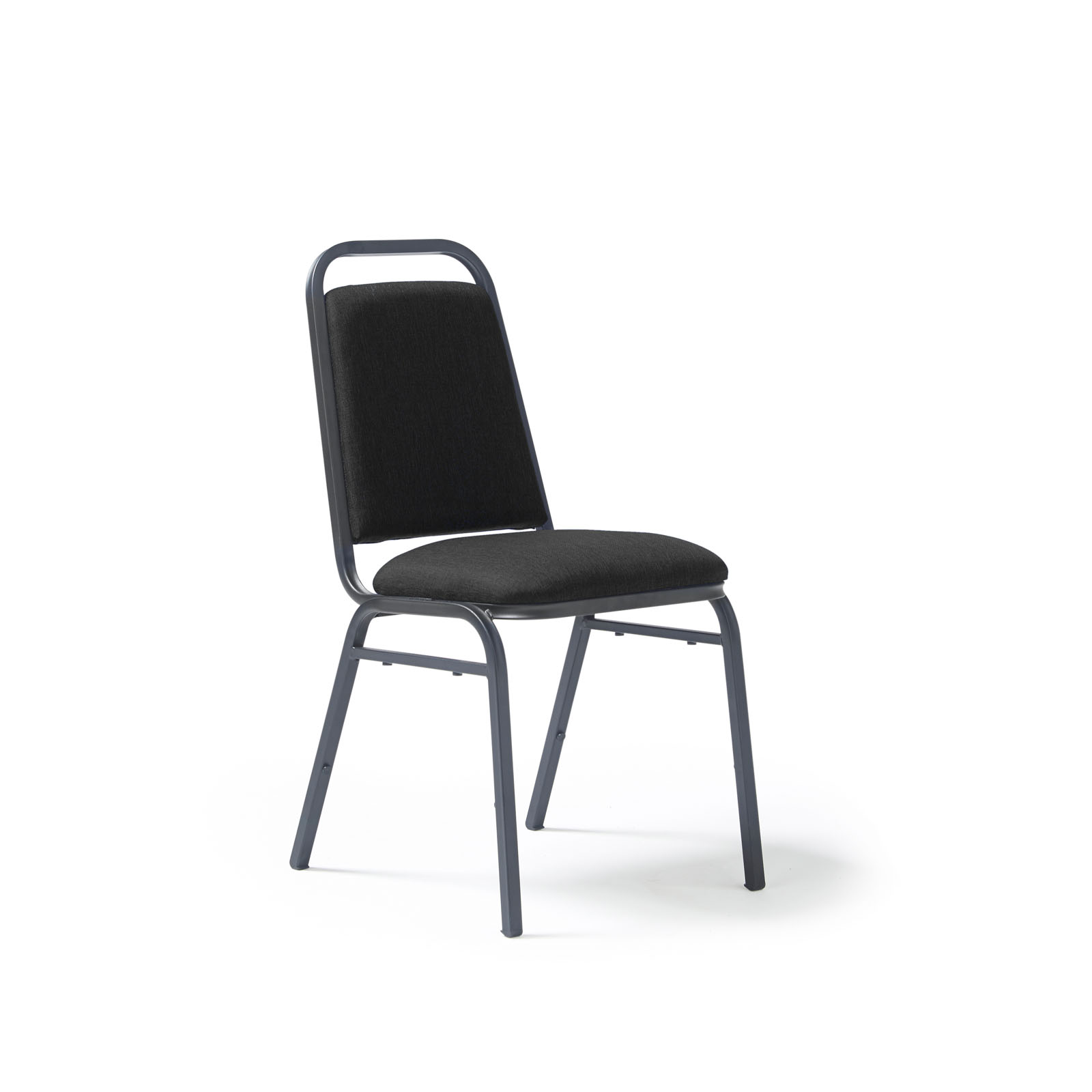 Picture of Yin classic back banqueting stacking chair - charcoal